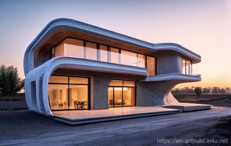 3D 프린팅 건축 기술 - Prompt 1: The Dawn of Rapid Construction**