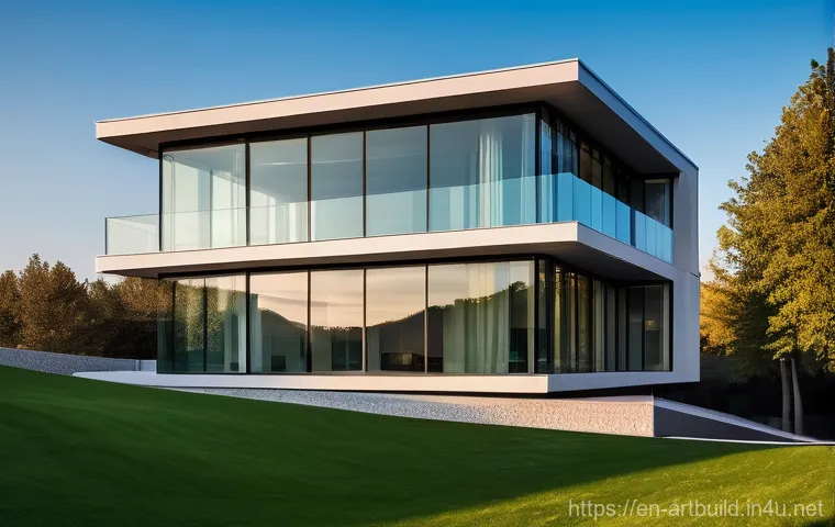 내진 설계 기준 및 적용 - A charming, two-story, 1950s American suburban home, featuring classic architectural details like a ...